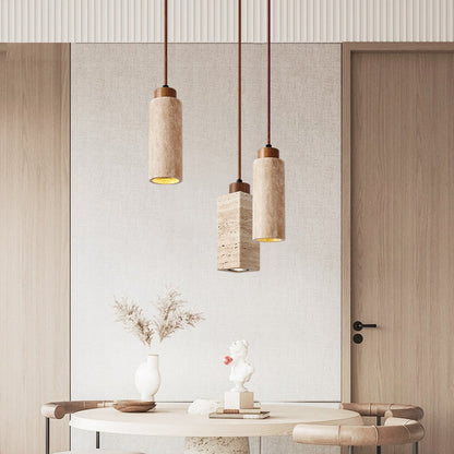 Élise Ora Stone LED Pendant Light