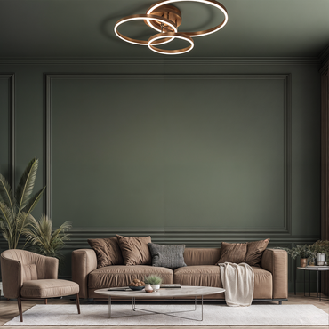 Elena Minimalist Circular Ceiling Light