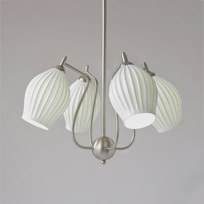 Camille Paola Ceramic Minimalist LED Chandelier