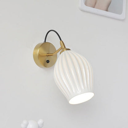 Sophie Ceramic Minimalist Wall Sconce
