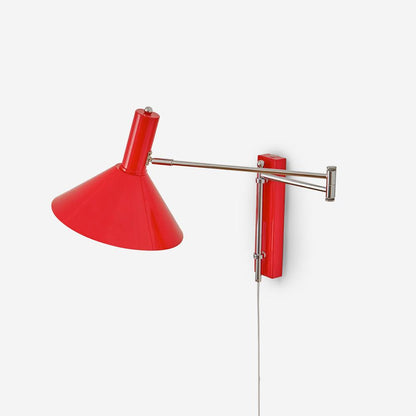 Céline Peak Plug-In Wall Lamp with Adjustable Swivel
