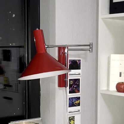 Céline Peak Plug-In Wall Lamp with Adjustable Swivel
