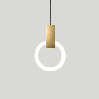 Isabelle Circular Halo Pendant
