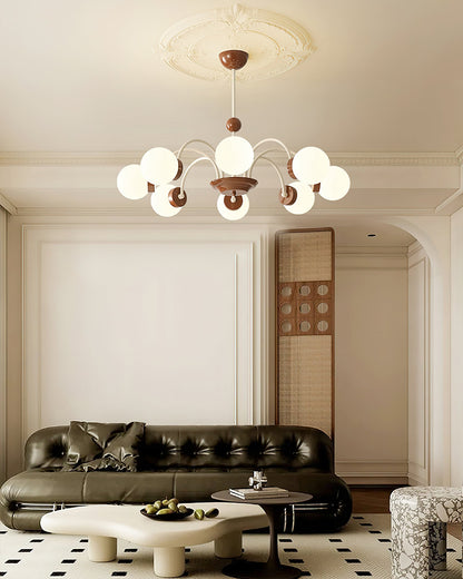 Colette Orb Glass Chandelier
