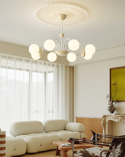 Colette Orb Glass Chandelier