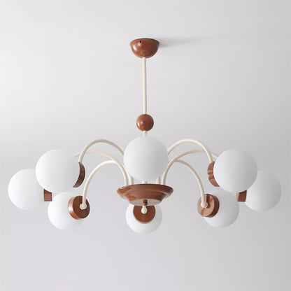 Colette Orb Glass Chandelier