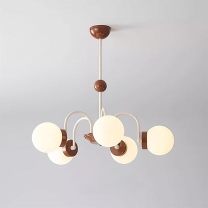 Colette Orb Glass Chandelier