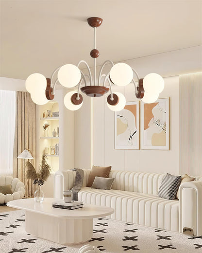 Colette Orb Glass Chandelier