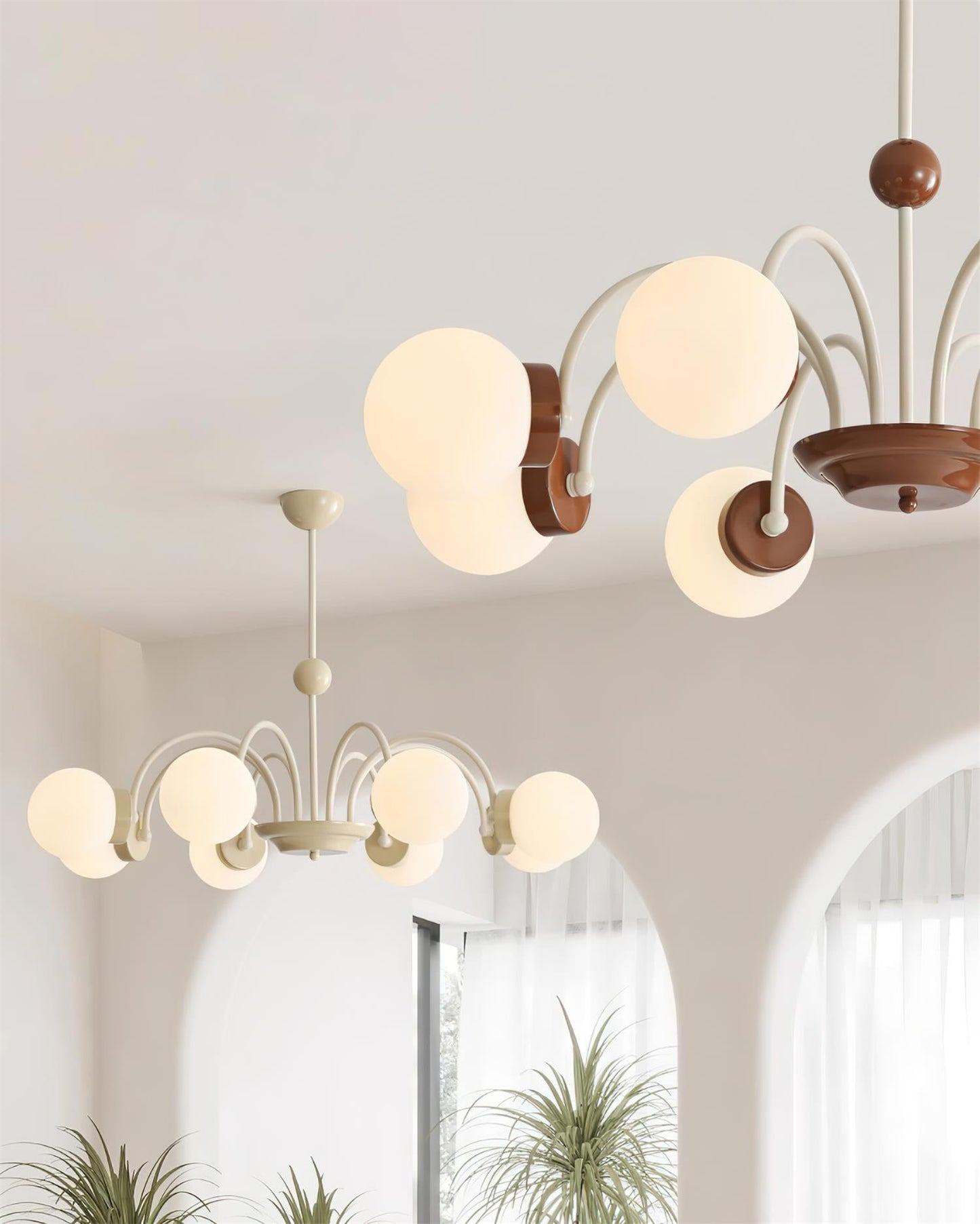 Colette Orb Glass Chandelier