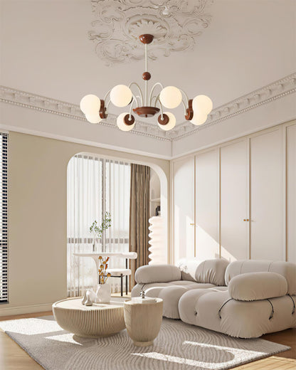 Colette Orb Glass Chandelier