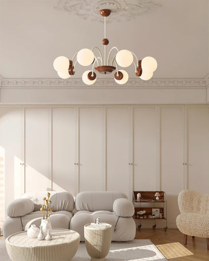 Colette Orb Glass Chandelier
