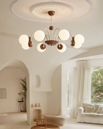 Colette Orb Glass Chandelier