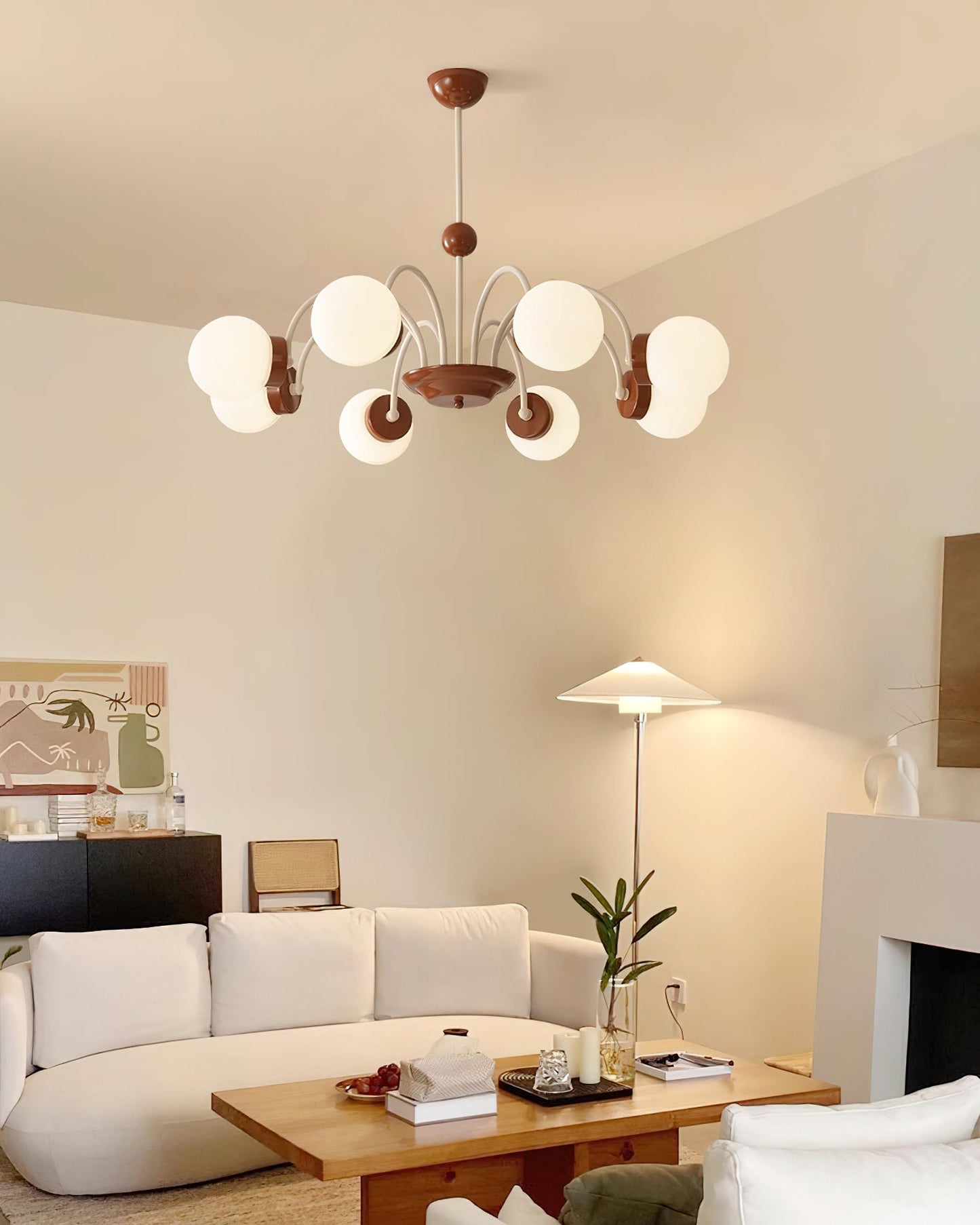 Colette Orb Glass Chandelier