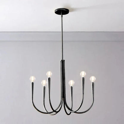 Élise Pristine Metal Chandelier Light