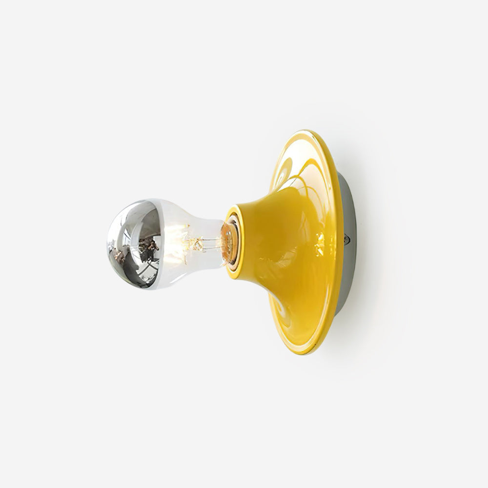 Clémence Radiora Wall Lamp Retro Ceramic & Metal Accent Lighting