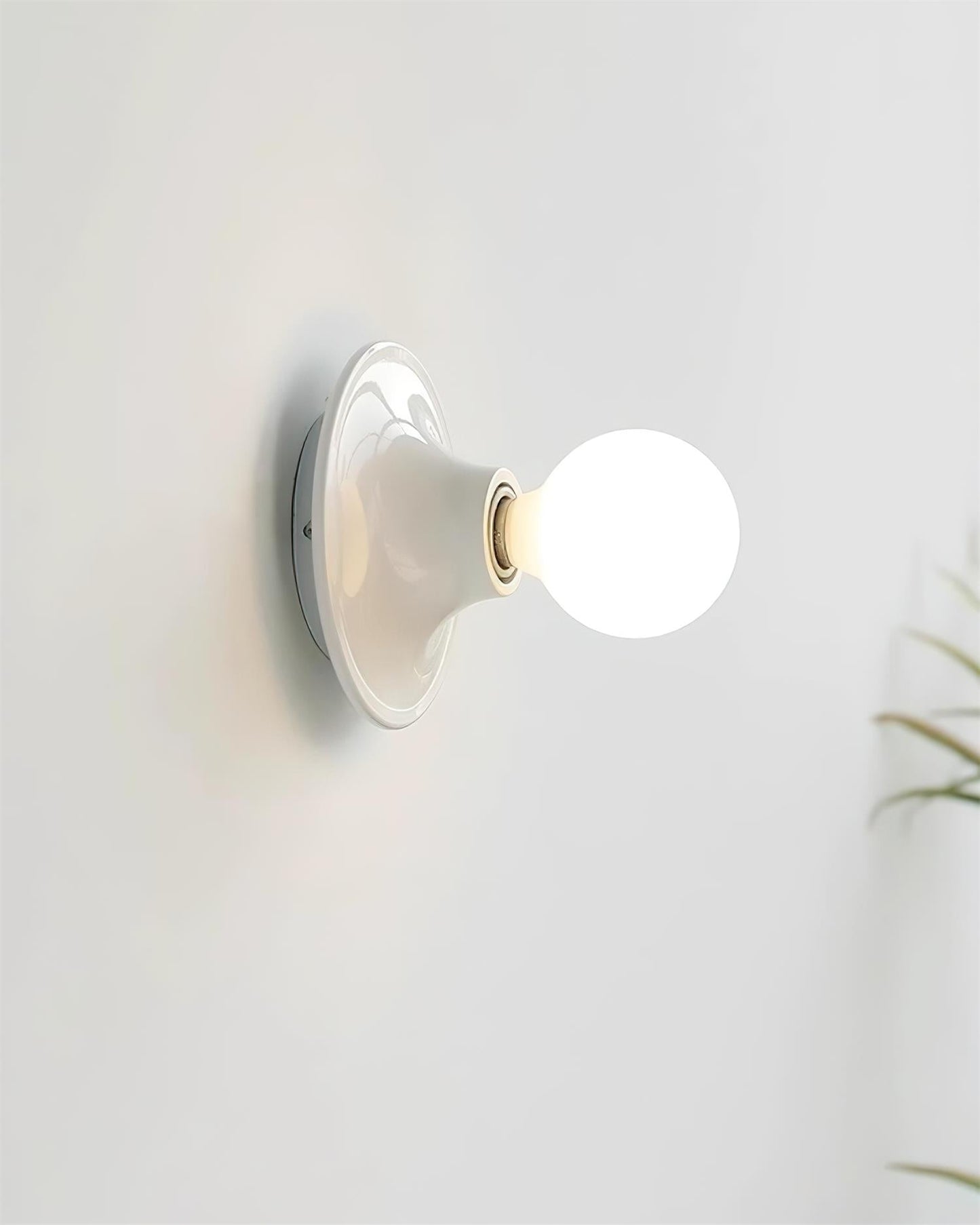 Clémence Radiora Wall Lamp Retro Ceramic & Metal Accent Lighting