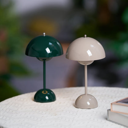 Élodie Rechargeable LED Desk Lamp with Double Sphere Design
