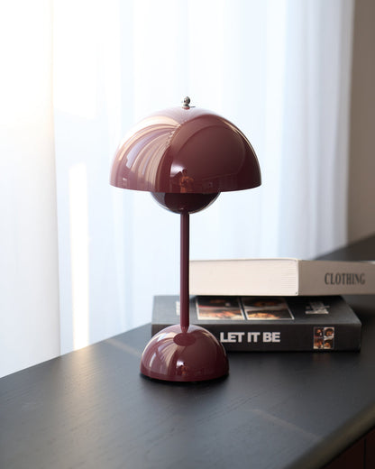 Élodie Rechargeable LED Desk Lamp with Double Sphere Design
