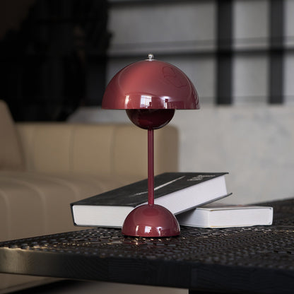 Élodie Rechargeable LED Desk Lamp with Double Sphere Design
