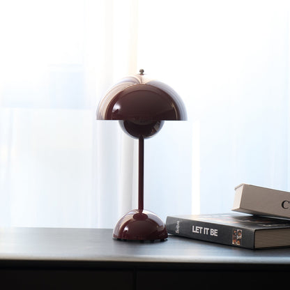 Élodie Rechargeable LED Desk Lamp with Double Sphere Design