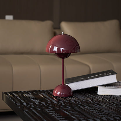 Élodie Rechargeable LED Desk Lamp with Double Sphere Design