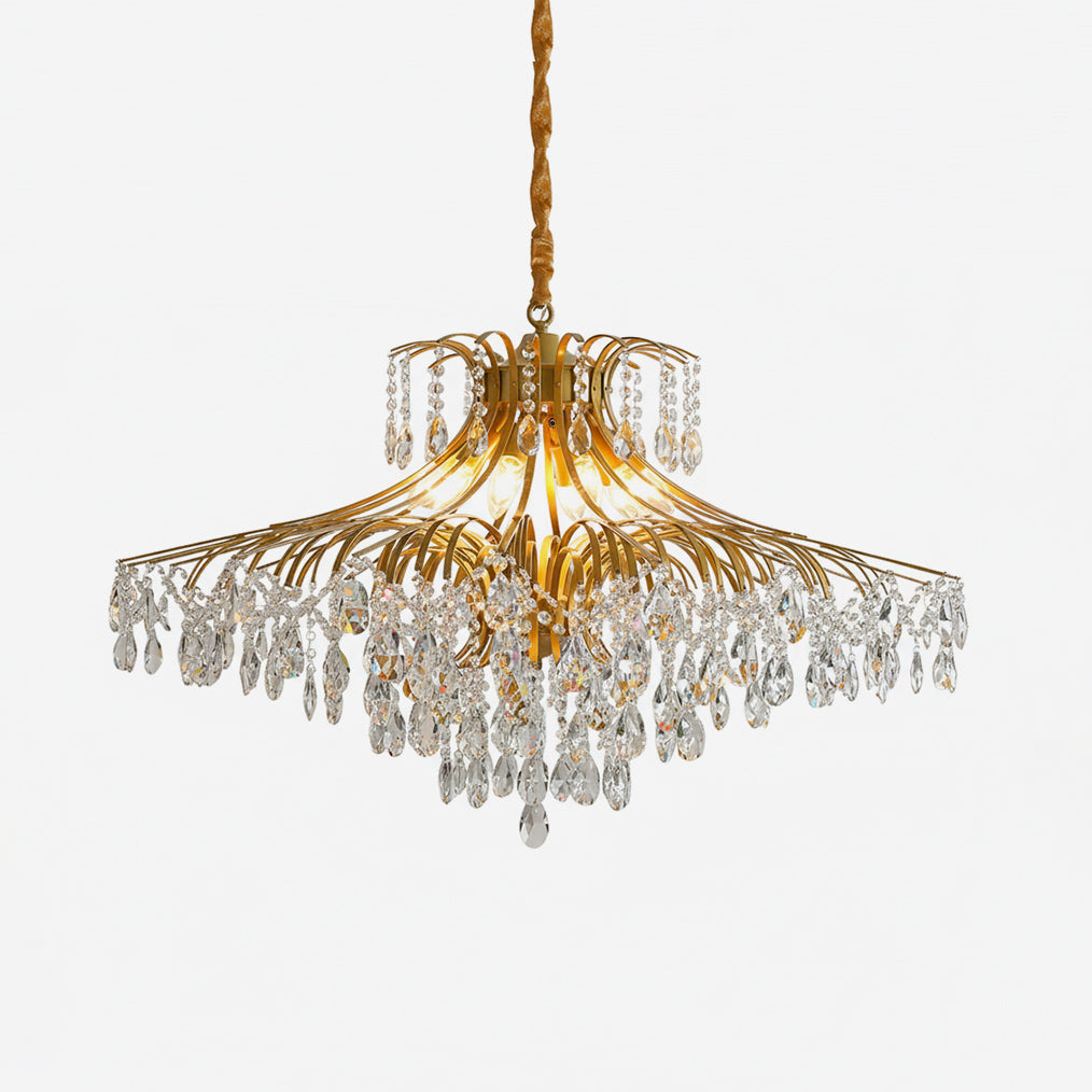 Célestine Crystal Wisteria Cascade Chandelier