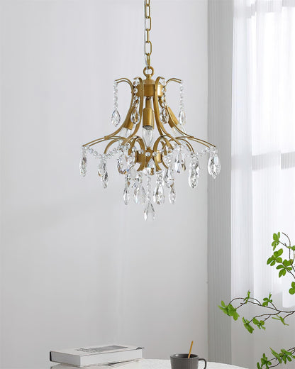 Célestine Crystal Wisteria Cascade Chandelier