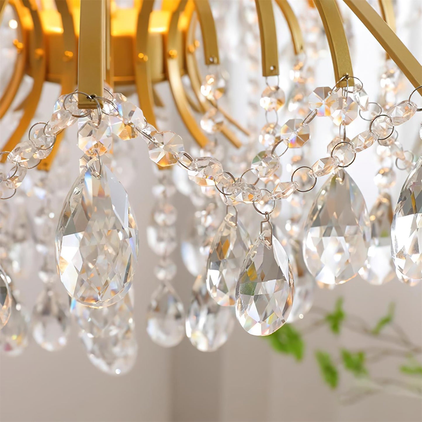 Célestine Crystal Wisteria Cascade Chandelier