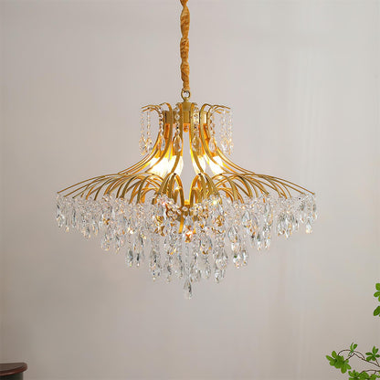 Célestine Crystal Wisteria Cascade Chandelier