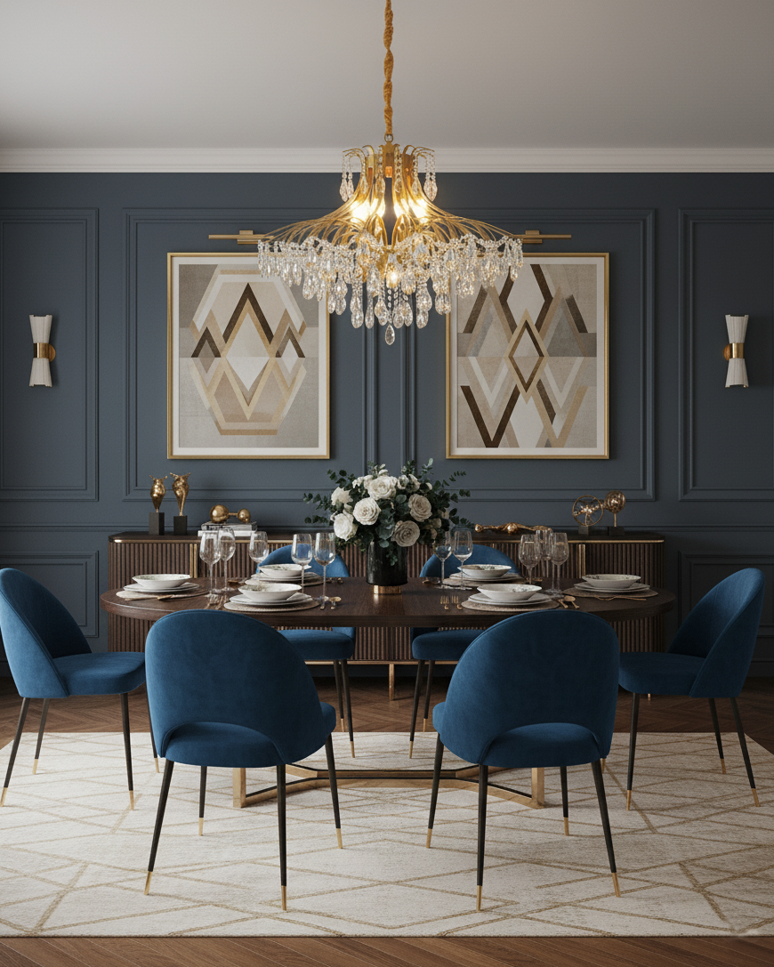 Célestine Crystal Wisteria Cascade Chandelier