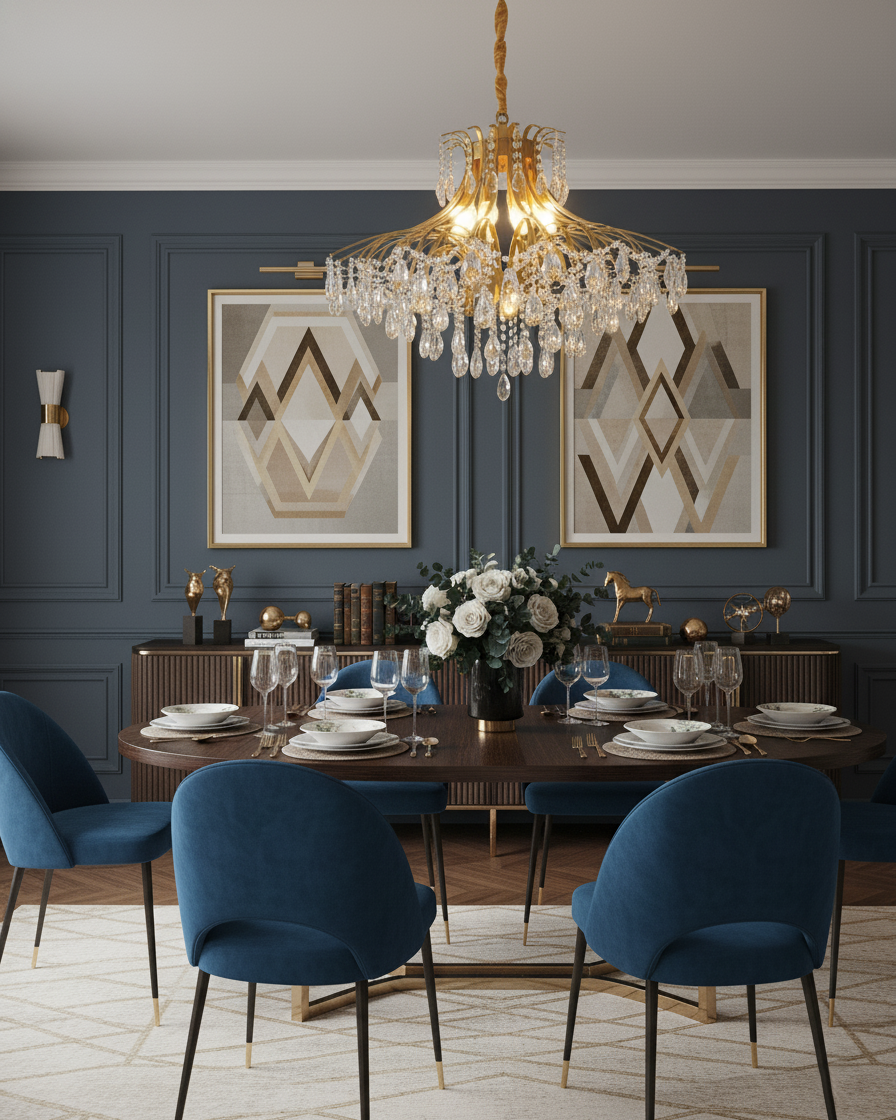 Célestine Crystal Wisteria Cascade Chandelier