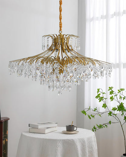 Célestine Crystal Wisteria Cascade Chandelier