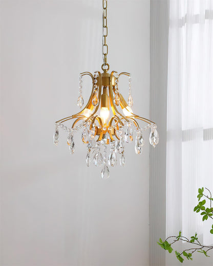 Célestine Crystal Wisteria Cascade Chandelier