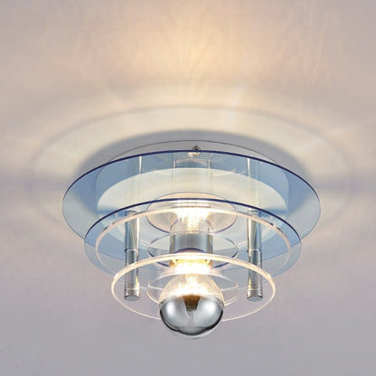 Élise Retro Color Layers Acrylic LED Ceiling Lamp