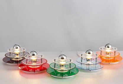 Élise Retro Color Layers Acrylic LED Ceiling Lamp