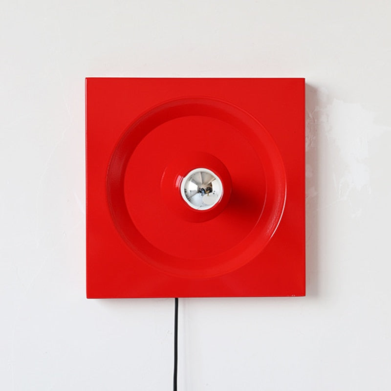 Camille Retro Square Space Age LED Wall Lamp
