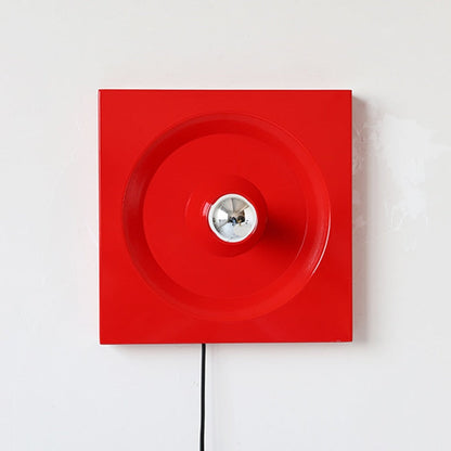 Camille Retro Square Space Age LED Wall Lamp