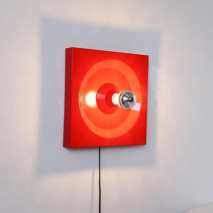 Camille Retro Square Space Age LED Wall Lamp