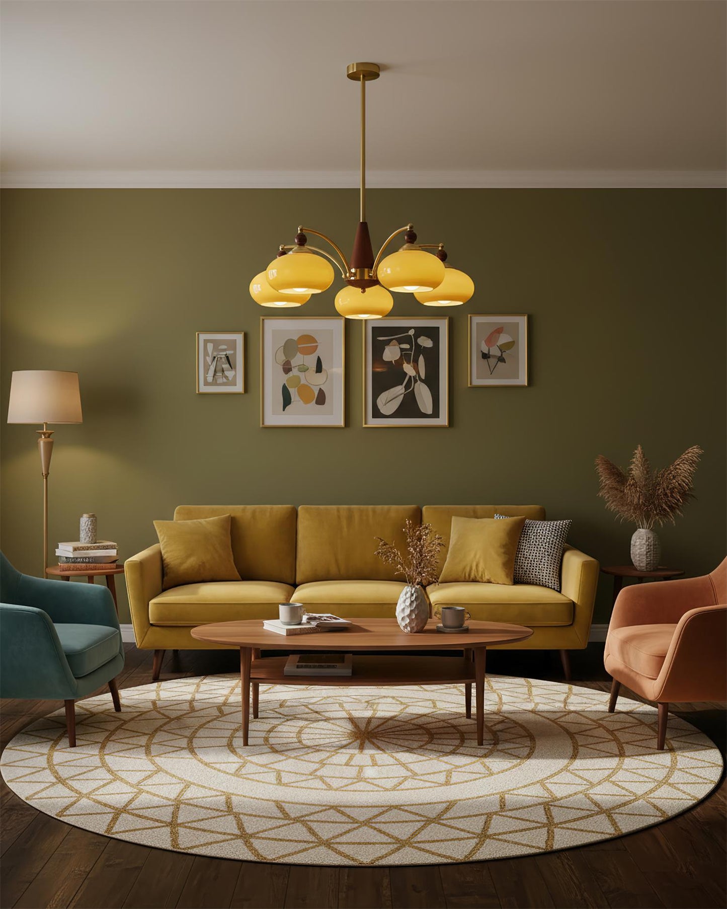 Céleste Retro Chandelier