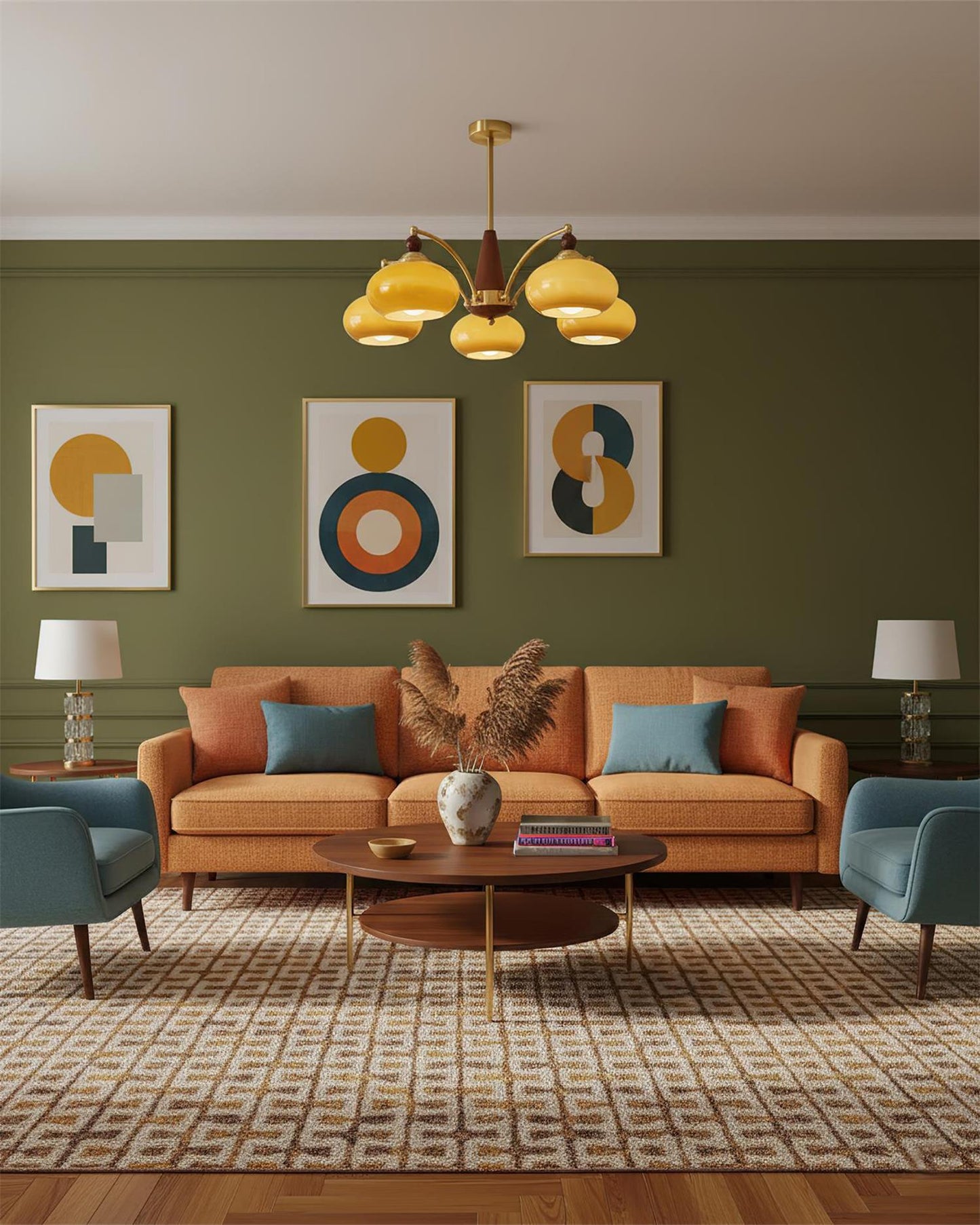Céleste Retro Chandelier