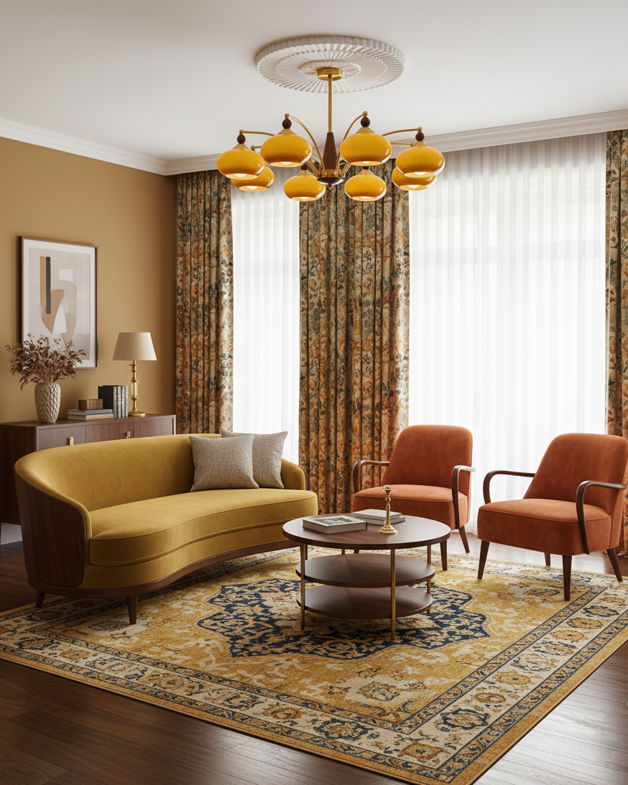 Céleste Retro Chandelier