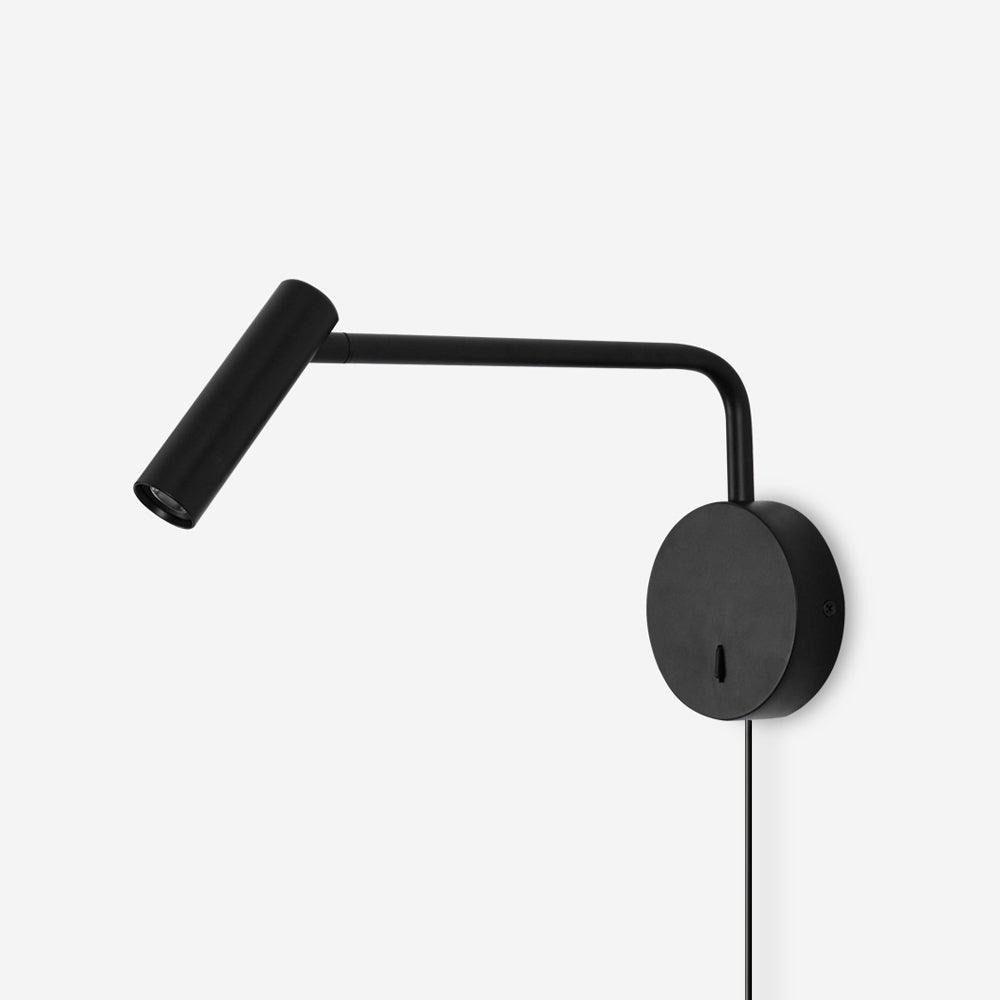 Aurélie Rizo Reading Plug-In Wall Lamp with Adjustable LED Arm
