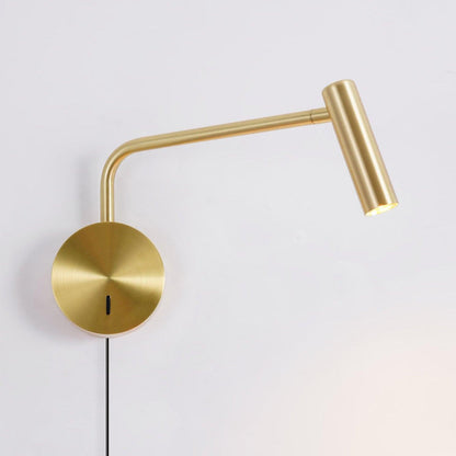 Aurélie Rizo Reading Plug-In Wall Lamp with Adjustable LED Arm