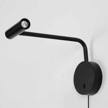 Aurélie Rizo Reading Plug-In Wall Lamp with Adjustable LED Arm