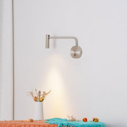 Aurélie Rizo Reading Plug-In Wall Lamp with Adjustable LED Arm