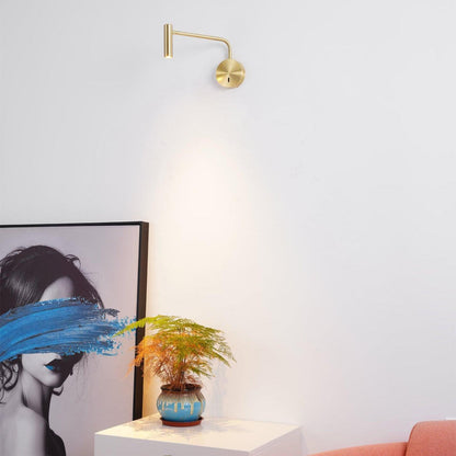 Aurélie Rizo Reading Plug-In Wall Lamp with Adjustable LED Arm