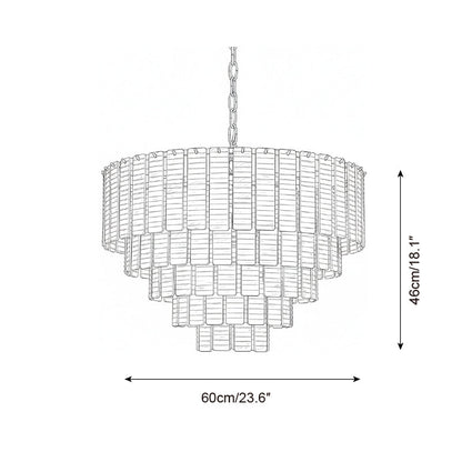 Rosewater Steps Chandelier