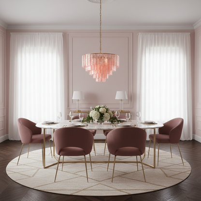 Rosewater Steps Chandelier