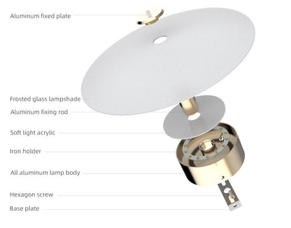 Sophie Round Disque LED Wall Mood Lamp