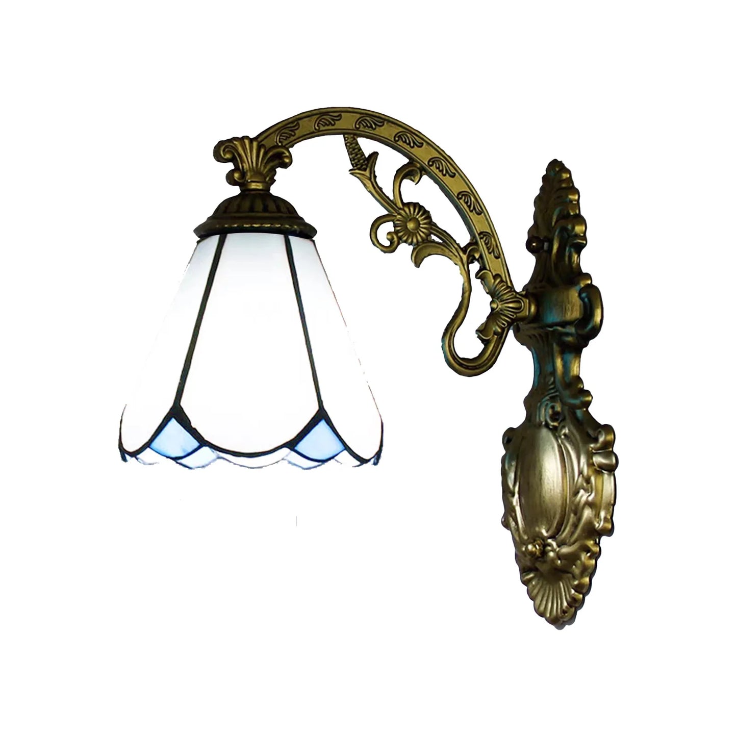 Margaux European Retro Stained Glass Wall Lamp
